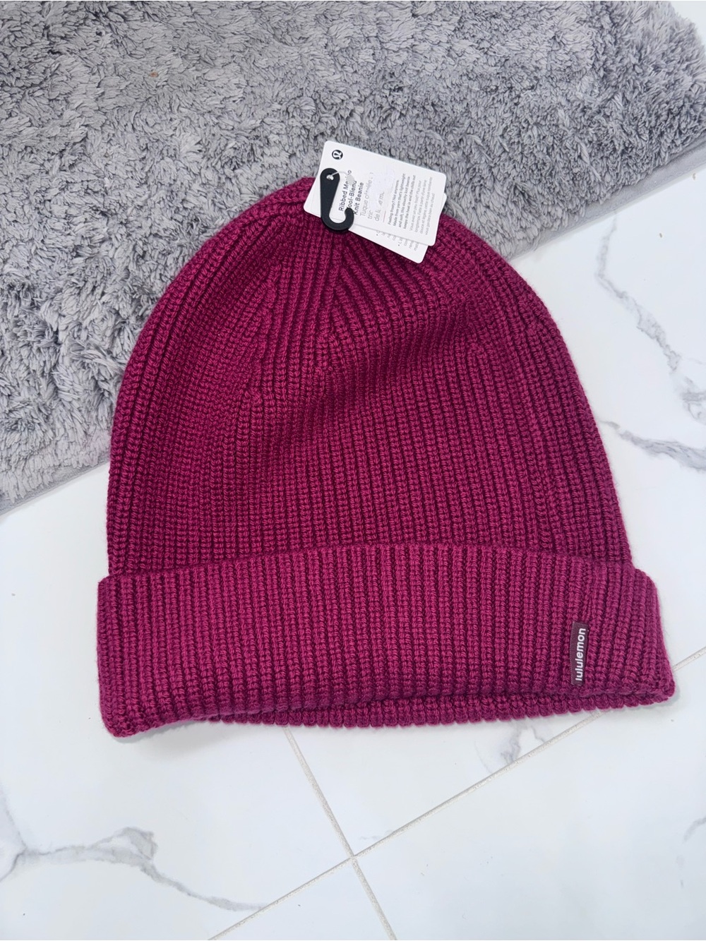 Lululemon Ribbed Merino Wool-Blend Knit Beanie!
